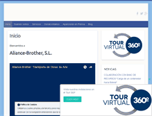 Tablet Screenshot of aliance-brother.com